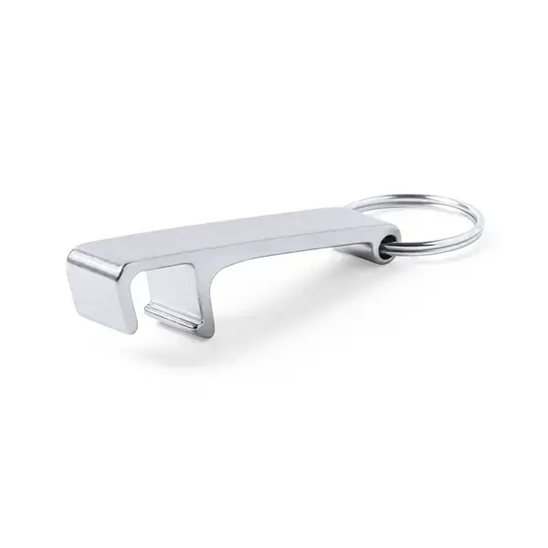 Multifunktion Schlüsselanhänger Delfis - silber, Farbe: silber personalisierte Geschenke , 4 image