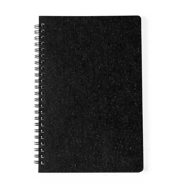 Notizbuch Roshan - schwarz, Farbe: schwarz personalisierte Geschenke , 4 image