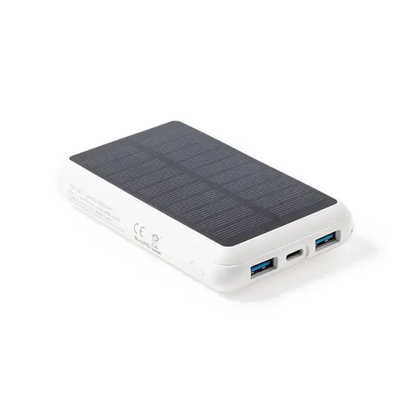 Power Bank Maddy - weiß, Farbe: weiß personalisierte Geschenke , 3 image