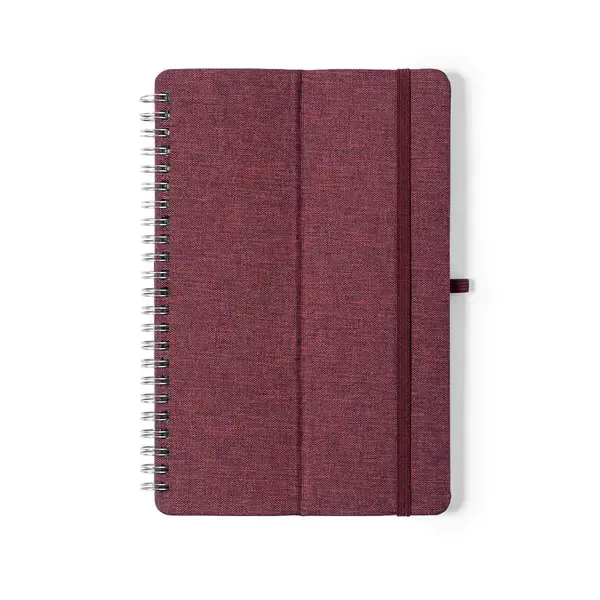 Halter Notizbuch Maisux - rot, Farbe: rot personalisierte Geschenke , 4 image