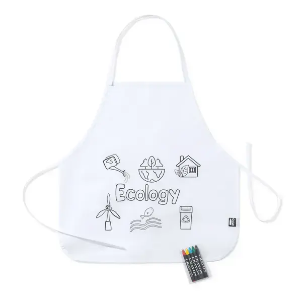 Schürze Mayfil - weiß, Farbe: weiß personalisierte Geschenke , 2 image