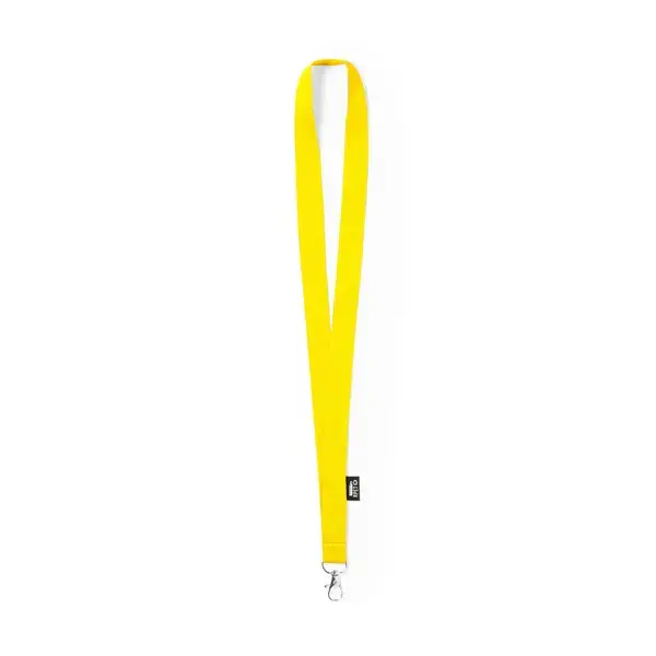 Schlüsselband Loriet - gelb, Farbe: gelb personalisierte Geschenke , 4 image