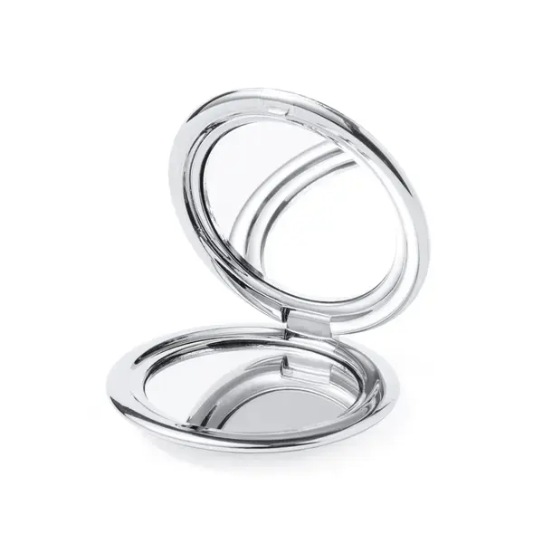 Taschenspiegel Busey - silber, Farbe: silber personalisierte Geschenke , 2 image