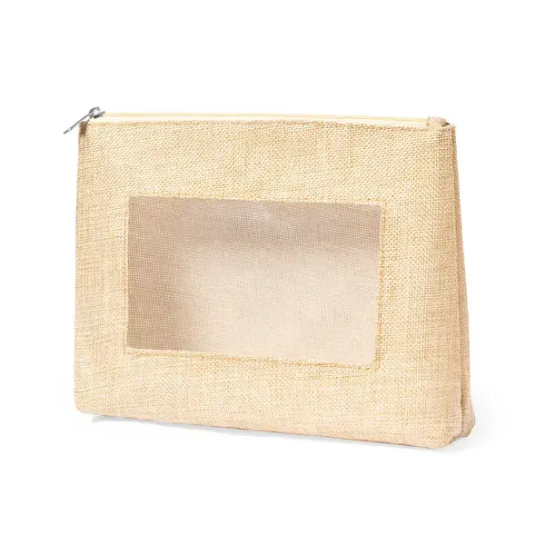 Kosmetik Tasche Flumit - naturfarben, Farbe: naturfarben personalisierte Geschenke , 4 image
