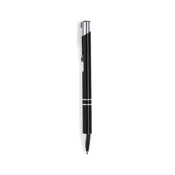 Kugelschreiber Luggins - schwarz, Farbe: schwarz personalisierte Geschenke , 3 image