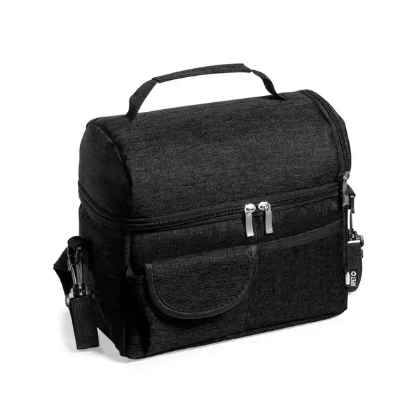 Kühltasche Gunnur - schwarz, Farbe: schwarz personalisierte Geschenke , 4 image