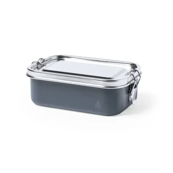 Lunch Box Shonka - grau, Farbe: grau personalisierte Geschenke , 2 image
