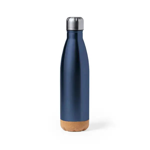 Trinkflasche Kraten - navy blau, Farbe: navy blau personalisierte Geschenke , 2 image