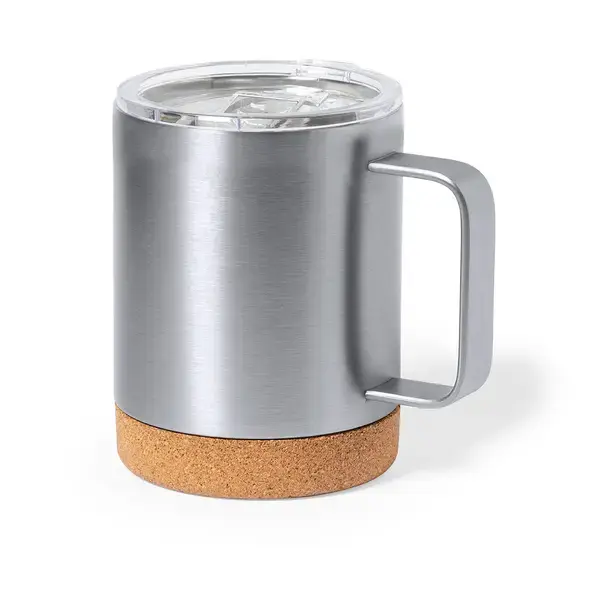 Wärme Tasse Loret - silber, Farbe: silber personalisierte Geschenke , 3 image