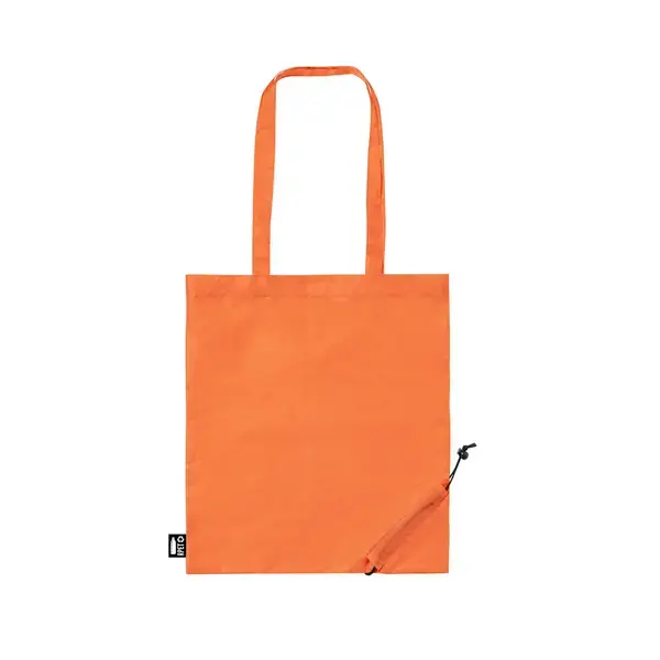 Faltbare Tasche Lulu - orange, Farbe: orange personalisierte Geschenke , 2 image