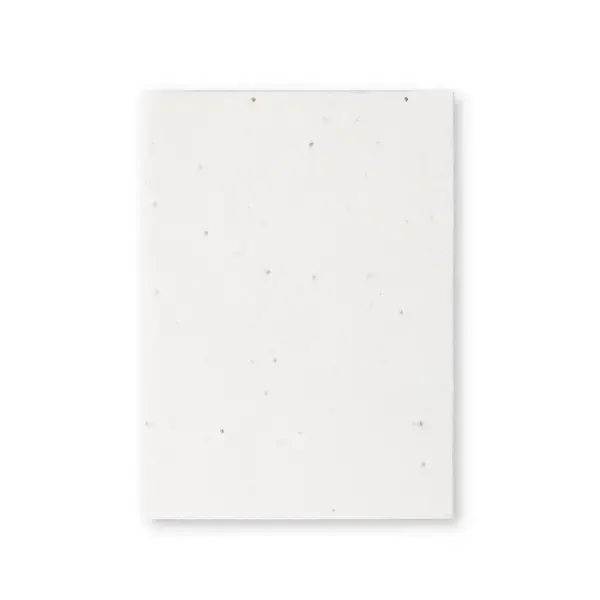 Samen Notizblock Zomek - weiß, Farbe: weiß personalisierte Geschenke , 3 image