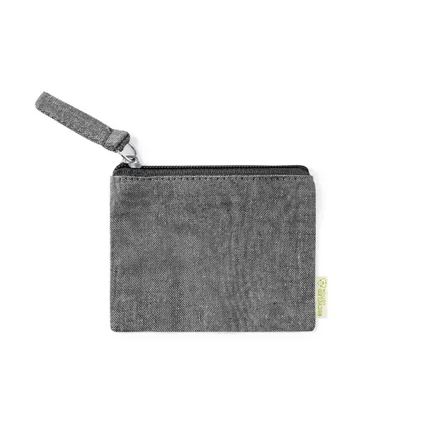 Portemonnaie Fontix - schwarz, Farbe: schwarz personalisierte Geschenke , 2 image