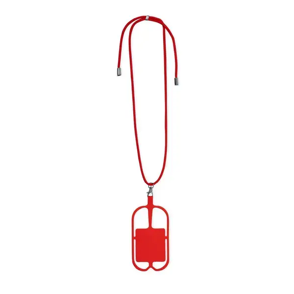 Schlüsselband Sebly - rot, Farbe: rot personalisierte Geschenke , 3 image