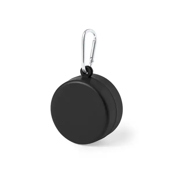 Faltbarer Trinkbecher Jado - schwarz, Farbe: schwarz personalisierte Geschenke , 4 image