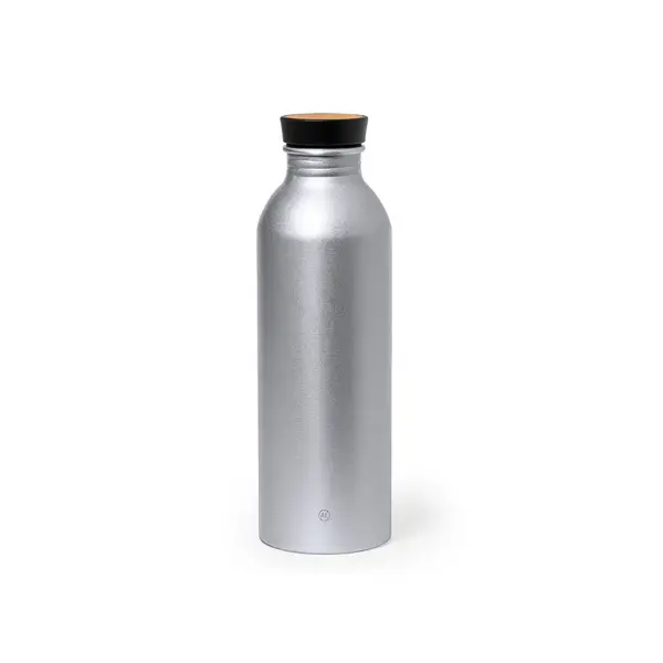 Trinkflasche Claud - silber, Farbe: silber personalisierte Geschenke , 2 image