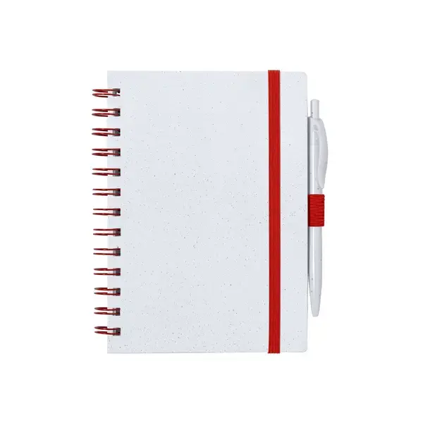 Notizbuch Ciara - rot, Farbe: rot personalisierte Geschenke , 5 image