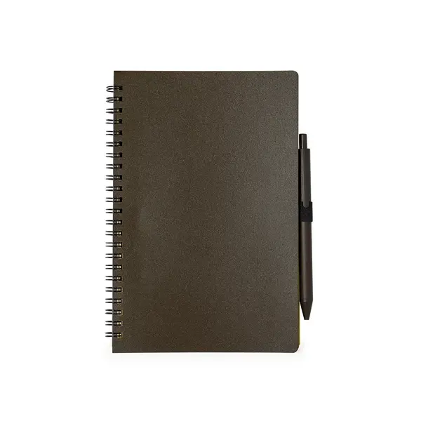 Notizbuch Alanna - braun, Farbe: braun personalisierte Geschenke , 4 image