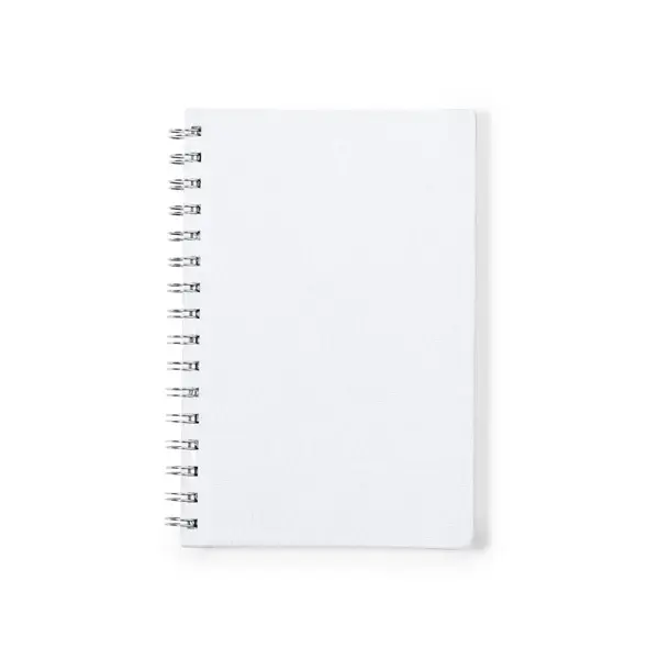 Notizbuch Kimberly - weiß, Farbe: weiß personalisierte Geschenke , 5 image