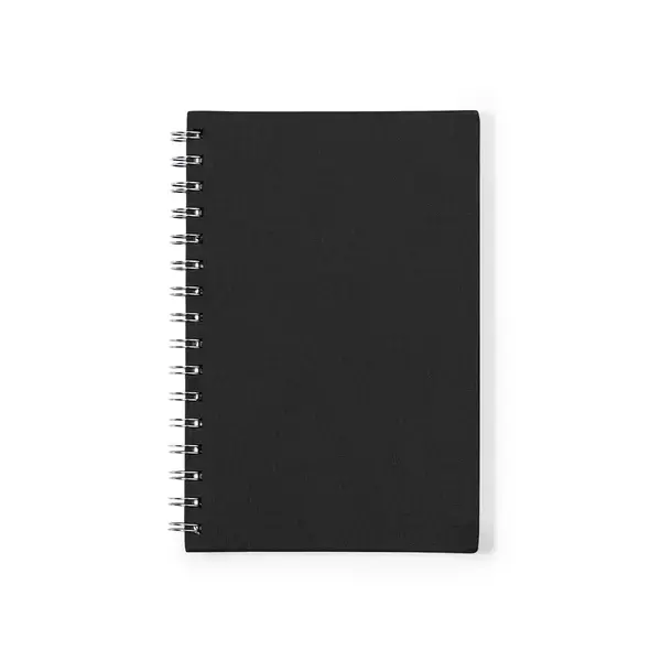 Notizbuch Kimberly - schwarz, Farbe: schwarz personalisierte Geschenke , 4 image