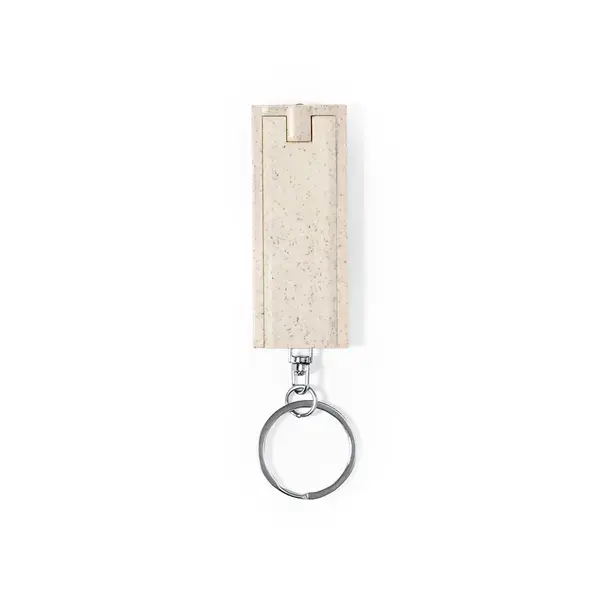 Lampe Schlüsselanhänger Tasex - naturfarben, Farbe: naturfarben personalisierte Geschenke , 2 image
