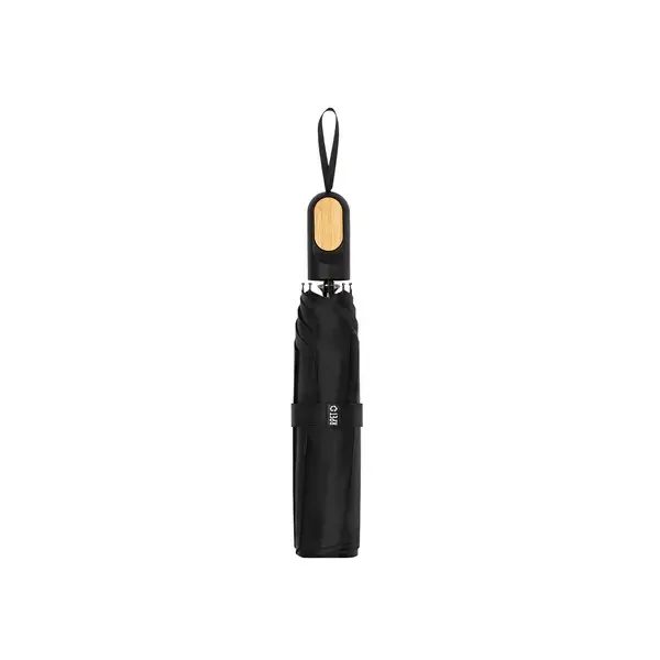 Regenschirm Barbra - schwarz personalisierte Geschenke , 6 image