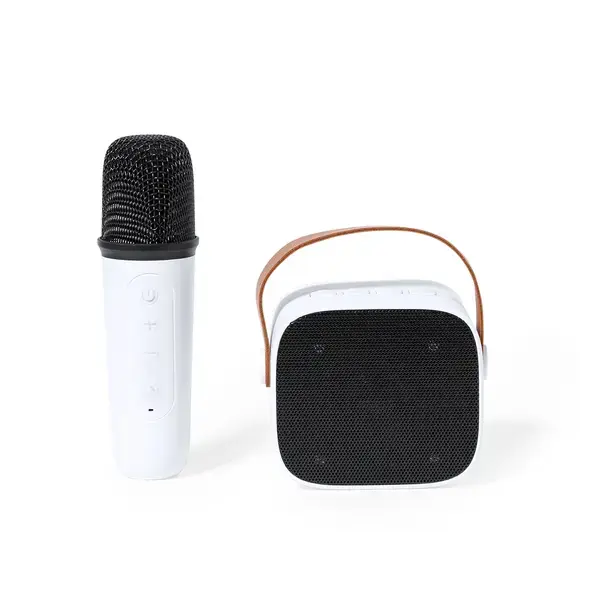 Karaoke Lautsprecher Sophie - weiß, Farbe: weiß personalisierte Geschenke , 9 image