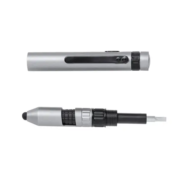 Multifunktion Kugelschreiber Posdan - silber, Farbe: silber personalisierte Geschenke , 3 image