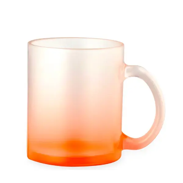 Sublimations Tasse Osaka - orange, Farbe: orange personalisierte Geschenke , 4 image