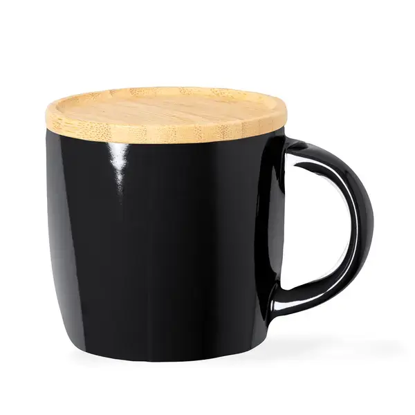 Tasse Zenara - schwarz, Farbe: schwarz personalisierte Geschenke , 5 image
