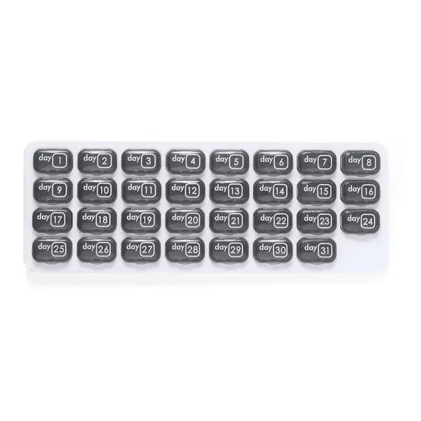 Pillendose Stexio - grau, Farbe: grau personalisierte Geschenke , 4 image