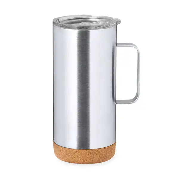 Wärme Tasse Frilan - silber, Farbe: silber personalisierte Geschenke , 3 image