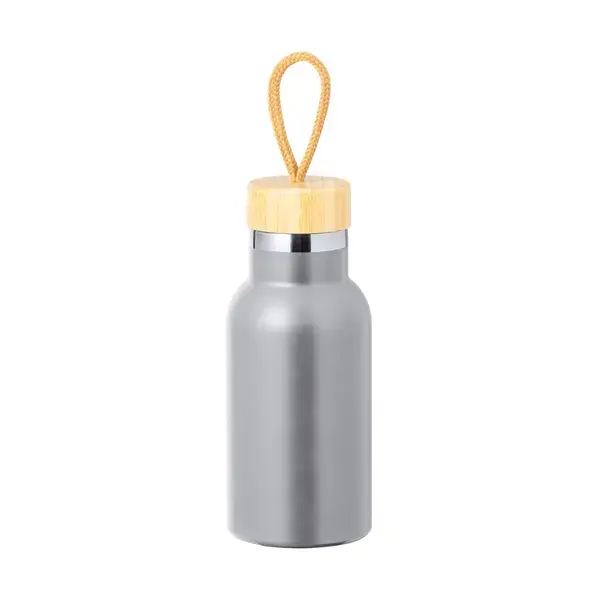 Wärme Flasche Flazer - silber, Farbe: silber personalisierte Geschenke , 2 image