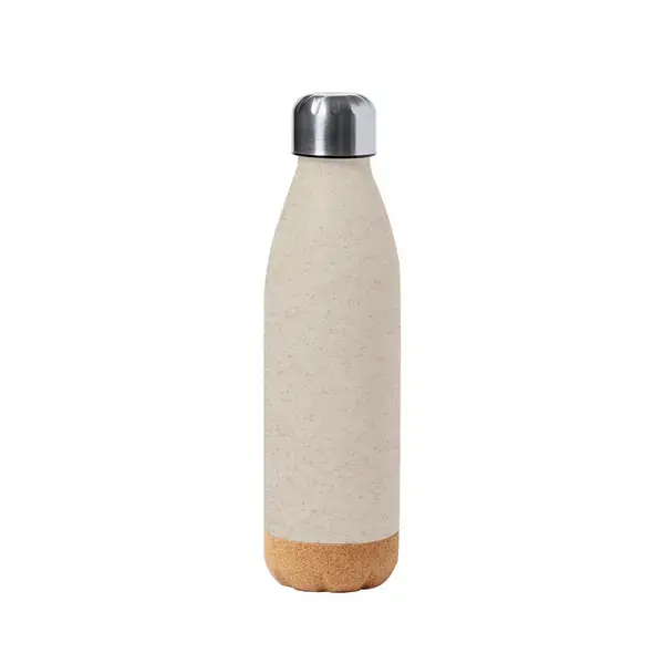 Trinkflasche Stroud - naturfarben, Farbe: natur, Verpackung: Kraft Box mit Design personalisierte Geschenke , 4 image