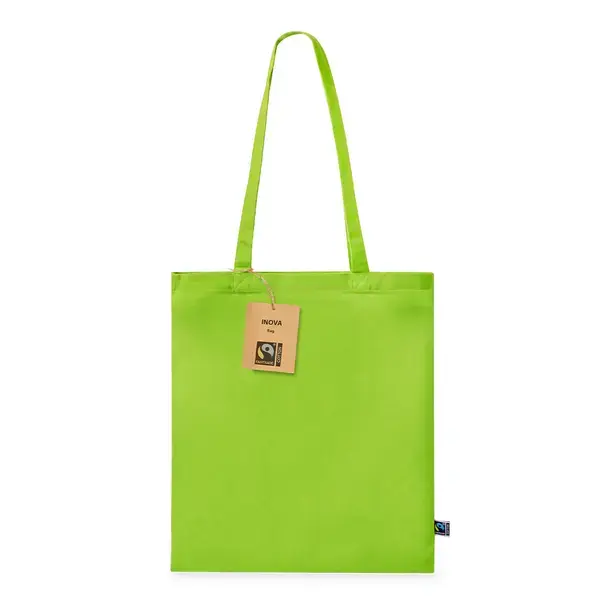 Tasche Inova Fairtrade - hellgrün, Farbe: hellgrün personalisierte Geschenke , 2 image