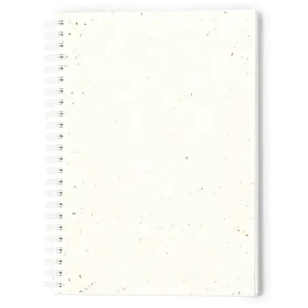 Samen Notizbuch Bitar - weiß, Farbe: weiß personalisierte Geschenke , 4 image