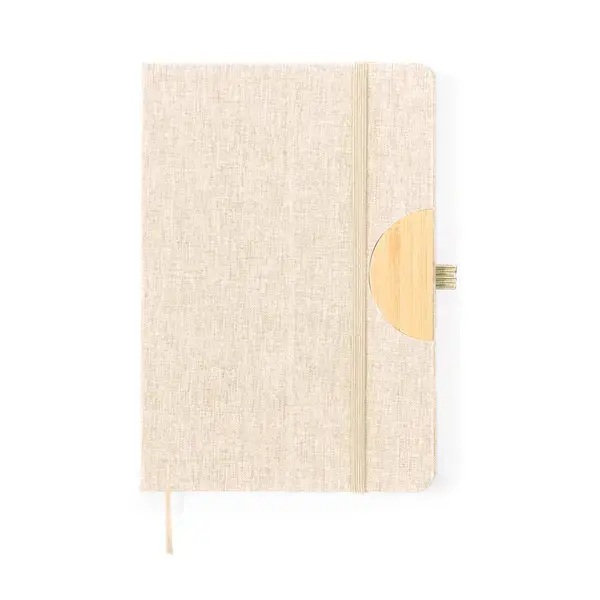Halter Notizblock Jibs - naturfarben, Farbe: naturfarben personalisierte Geschenke , 3 image