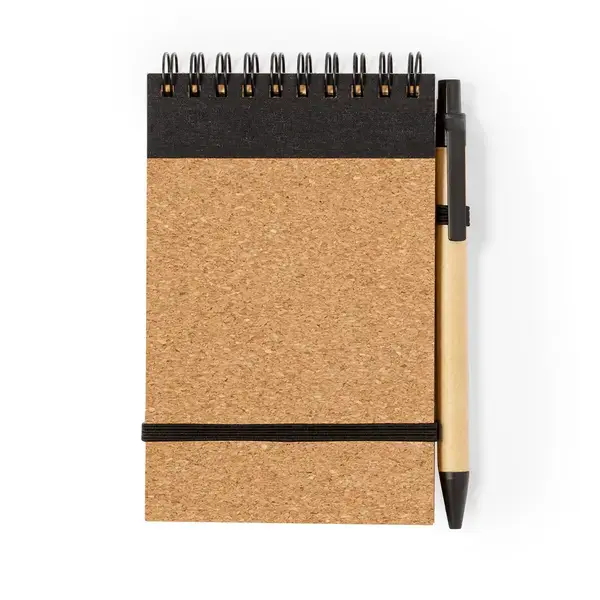 Notizbuch Teyaki - schwarz, Farbe: schwarz personalisierte Geschenke , 3 image