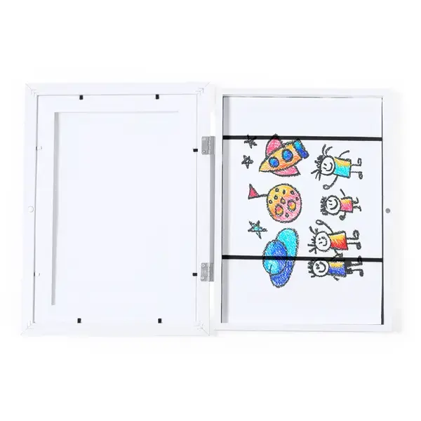 Kunstrahmen Oleox - weiß, Farbe: weiß personalisierte Geschenke , 2 image