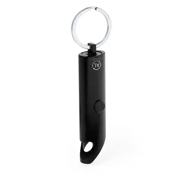 Lampe Schlüsselanhänger Kushing - schwarz, Farbe: schwarz personalisierte Geschenke , 3 image