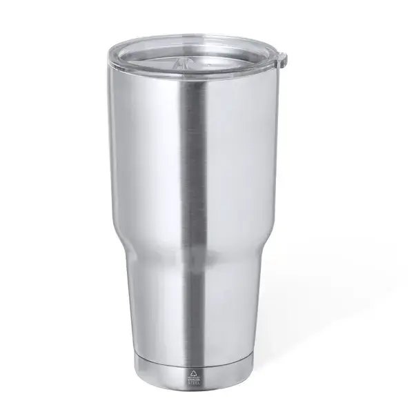 Wärme Trinkbecher Atinger - silber, Farbe: silber personalisierte Geschenke , 3 image