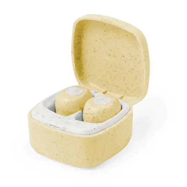 Kopfhörer Oriley - gelb, Farbe: gelb personalisierte Geschenke , 2 image