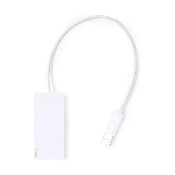 USB Hub Nagent - weiß, Farbe: weiß personalisierte Geschenke , 3 image