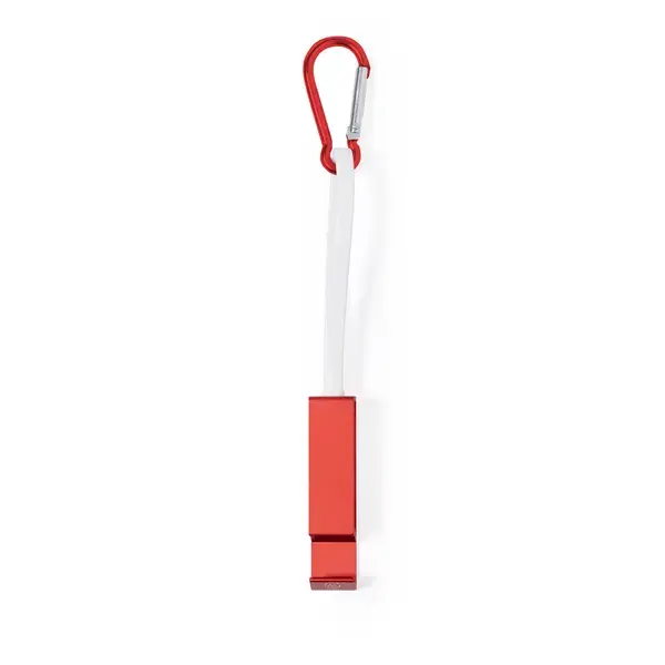 Multifunktion Ladegerätkabel Pek - rot, Farbe: rot personalisierte Geschenke , 4 image