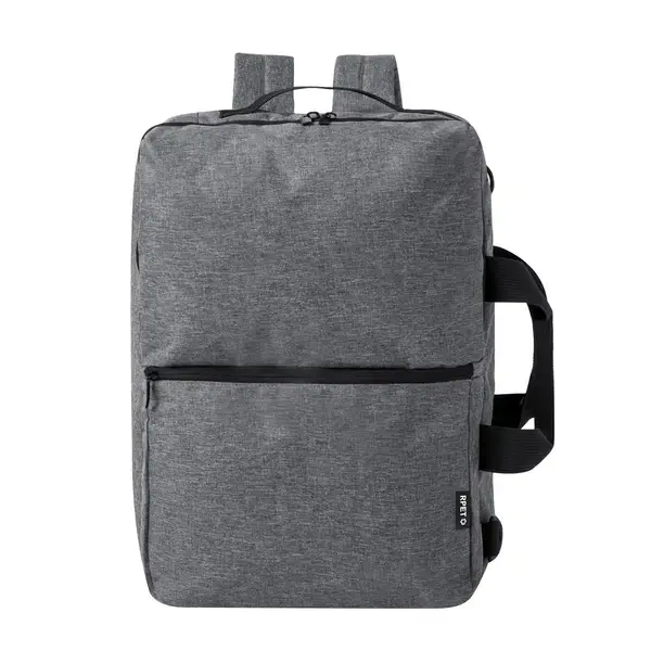Dokumententasche Rucksack Makarzur - grau, Farbe: grau personalisierte Geschenke , 4 image