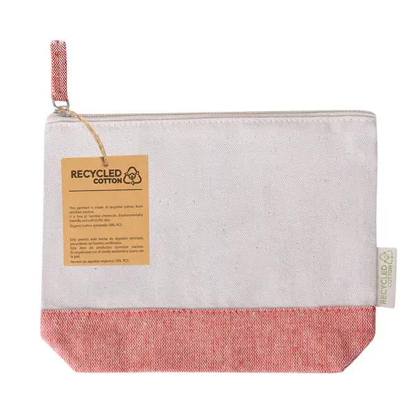 Kosmetik Tasche Velerox - rot, Farbe: rot personalisierte Geschenke , 3 image