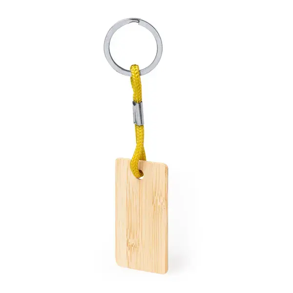Schlüsselanhänger Recbam - gelb, Farbe: gelb personalisierte Geschenke , 3 image