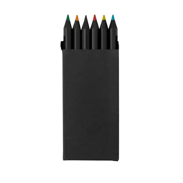 Bleistiftbox Lameiro - schwarz, Farbe: schwarz personalisierte Geschenke , 5 image