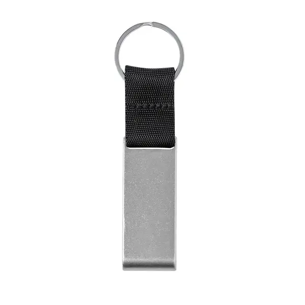 Schlüsselanhänger Halter Fique - silber, Farbe: silber personalisierte Geschenke , 2 image