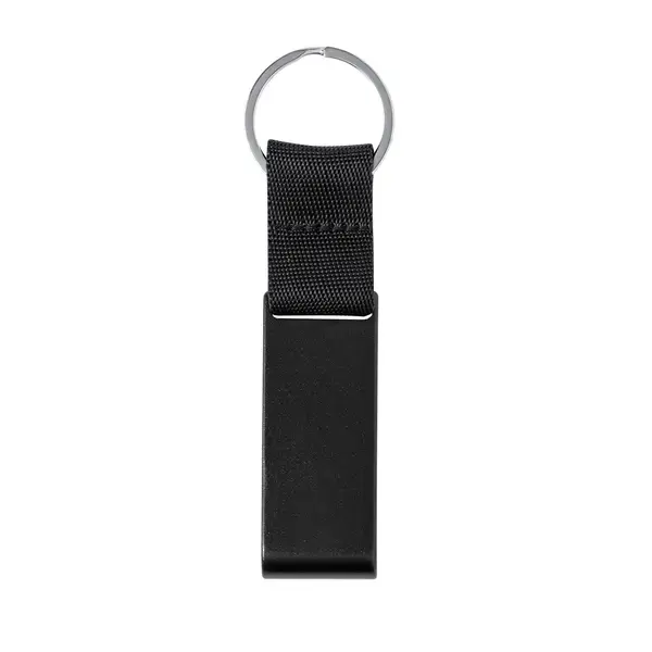 Schlüsselanhänger Halter Fique - schwarz, Farbe: schwarz personalisierte Geschenke , 4 image