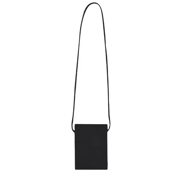 Halter Schlüsselband Hulak - schwarz, Farbe: schwarz personalisierte Geschenke , 2 image